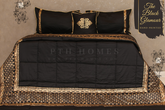 Black Glamour - Block Printed